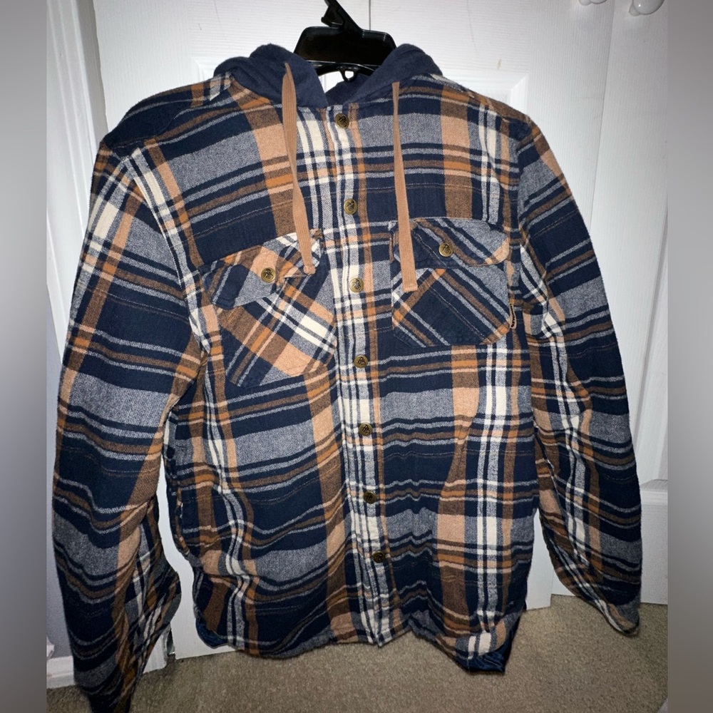 Lightly used flannel style jacket